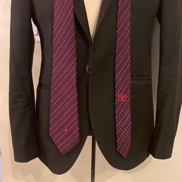 Celine Paris  silk tie - Picture 3 of 11